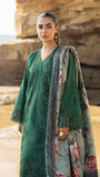 MARIA B 3PC Luxury Lawn Chikankri Embroidered With Printed Dupatta-453