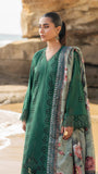 MARIA B 3PC Luxury Lawn Chikankri Embroidered With Printed Dupatta-453
