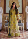 Elaf Premium Lawn Embroidered 3PC Suit with Lawn Printed Dupatta-4023