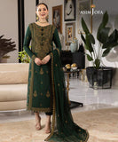 ASIM JOFA Lawn 3PC Embroidered With Chiffon Embroidered Dupatta-426