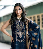 Embroidered Lawn 3PC Suit with Printed Dupatta  – IIC-4035