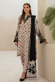 Shahanah 3PC Karandi Printed Suit-808