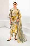 SHAHANAH KHADDAR 3PC - PRINTED SHIRT & TROUSER-910