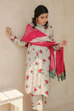 Shahanah 3PC Karandi Printed Suit-805