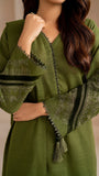 BAROQUE 3PC EMBROIDERED KHADDAR Shirt With Embroidered Shawl-684