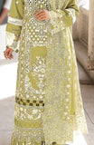Embroidered Lawn 3PC Suit with Embroidered Dupatta  – IIC-4029