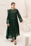 Lawn 3PC Embroidered With Organza Embroidered Dupatta-500