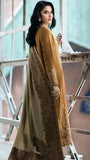 IZEL MUSAFIR 3PC Dhanak Embroidered Shirt With Digital Printed Shawl-266