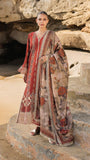 MARIA B 3PC Luxury Lawn Chikankri Embroidered With Printed Dupatta-454