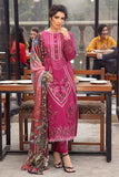MUSHQ Lawn 3PC Embroidered With Printed Dupatta-451