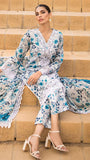 ZAINAB CHOTTANI KHADDAR 3PC WITH KHADDAR PRINTED SHIRT & TROUSER-916