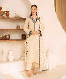 DHANAK 3PC EMBROIDERED SHIRT WITH CHIFFON EMBROIDERED DUPATTA – 3510