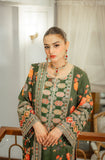 Aneelas Silk Dress Embroidered 3 Piece Unstitched