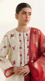 ZARA SHAHJAHAN 3PC Lawn Embroidered Shirt With Printed Dupatta-494