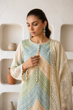 Chikankari Embroidered Lawn 3PC Suit with Embroidered Dupatta  IIC-4067