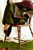 Dhanak 3PC Embroidered With Dhanak Embroidered Shawl-
