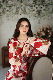 KARANDI 3PC PRINTED SHIRT WITH KARANDI PRINTED DUAPTTA AND TROUSER-820