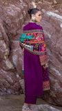 Zainab Chottani 3PC Dhanak Embroidered Shirt With Printed Dupatta-681