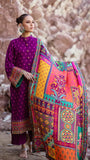 Zainab Chottani 3PC Dhanak Embroidered Shirt With Printed Dupatta-681