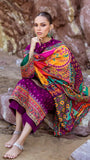 Zainab Chottani 3PC Dhanak Embroidered Shirt With Printed Dupatta-681