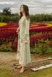 Mushq Lawn Embroidered 3PC Suit With Chiffon Dupatta – IIC-4019