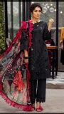 MARIA B. LAWN 3PC EMBROIDERED SHIRT WITH DIGITAL PRINTED DUPATTA-532