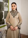 3PC Embroidered With Wool Mreena  Embroidered Dupatta-615