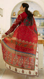ZARA SHAHJAHAN 3PC Dhanak Embroidered Shirt With Printed Dupatta-659