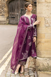 MUSHQ Dhanak 3PC Embroidered With Organza Embroidered Dupatta-119