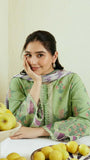 ZARA SHAHJAHAN 3PC Lawn Embroidered Shirt With Printed Dupatta-485