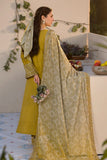 JADE Lawn Embroidered 3PC Suit with Printed Dupatta – IIC-4022