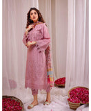 Female Studio Dhanak 3PC Embroidered With Digital Printed Shawl-664