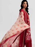 ZARA SHAHJAHAN Lawn 3PC Embroidered With Printed Dupatta-373