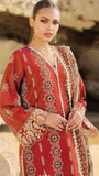 MARIA B 3PC Luxury Lawn Chikankri Embroidered With Printed Dupatta-454