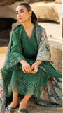 MARIA B 3PC Luxury Lawn Chikankri Embroidered With Printed Dupatta-453