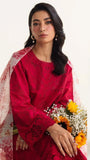 ZARA SHAHJAHAN 3PC Lawn Chikankari Embroidered Shirt With Printed Dupatta-487