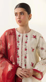 ZARA SHAHJAHAN 3PC Lawn Embroidered Shirt With Printed Dupatta-494