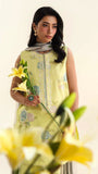 ZARA SHAHJAHAN 3PC Lawn Embroidered Shirt With Printed Dupatta-507