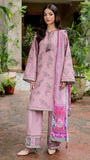 JAZMIN  3PC Dhanak Embroidered Shirt With Digital Printed Shawl-288