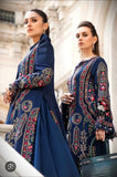LUXURY DHANAK EMBROIDERED 3PC WINTER COLLECTION-3384