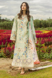 Mushq Lawn Embroidered 3PC Suit With Chiffon Dupatta – IIC-4019