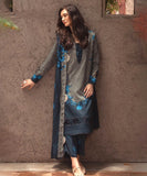 Shahanah Luxe Digital Printed Lawn 3PC Suit with Voile Dupatta – 4013