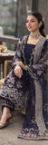 Kahf Embroidered Lawn 3PC Suit with Elegant Embroidered Dupatta – IIC-4043