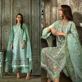 Sobia Nazir Lawn Embroidered 3PC Suit With Lawn Printed Dupatta – IIC-4009