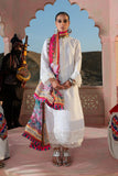 Warda Saleem Dhanak 3PC Chikankari Embroidered With Digital Printed Wool Shawl-104