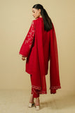 Coco Zara Shahjahan 3PC Embroidered With Dhanak Embroidered Dupatta-175
