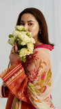 ZARA SHAHJAHAN 3PC Lawn Embroidered Shirt With Printed Dupatta-466