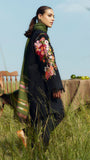 ZARA SHAHJAHAN 3PC Dhanak Embroidered Shirt With Digital Printed Shawl-294