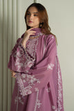 Cross Stitch Embroidered Lawn 3PC Suit with Embroidered Dupatta – IIC-4054