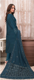 Female Studio Karandi 3PC Embroidered With Lasercut Karandi Shawl Embroidered-2100